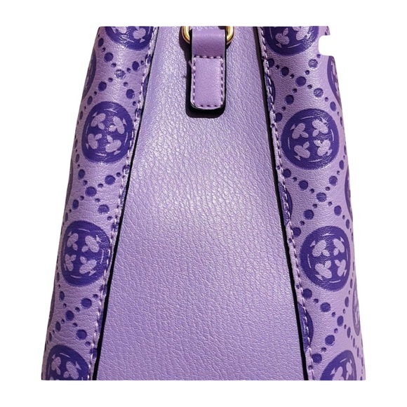 Elegant Purple Vegan Tote Bag - Picture 11 of 12